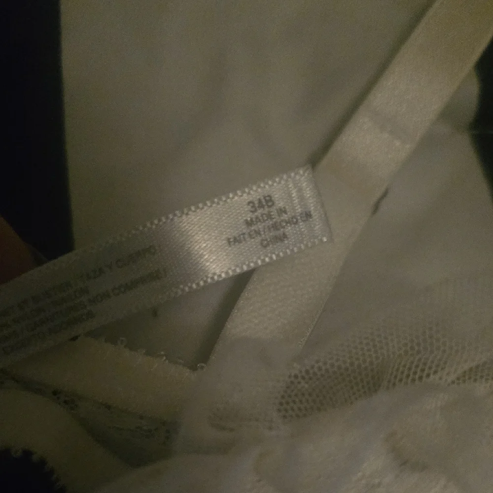 Victoria Secret I DO Elegant White Lace & Rhinestone Trim Bustier (NWOT)(34B) 🤍 - Picture 8 of 8